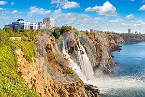 Duden waterfall in Antalya, Turkey