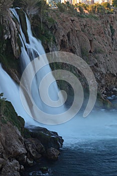 Duden waterfall in Antalya Turkey