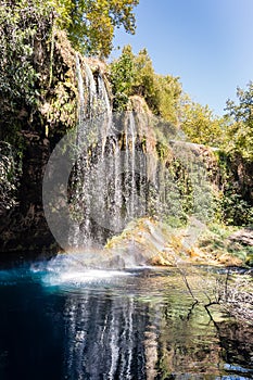 Duden Waterfall in Antalya, Turkey