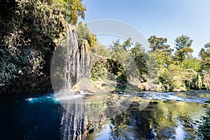 Duden Waterfall in Antalya, Turkey