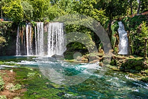 Duden waterfalls in Antalya, Turkey.