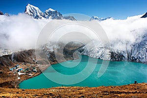 Dudh pokhari lake, gokyo