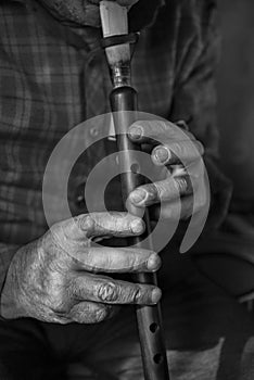 Duduk in the hands of the master