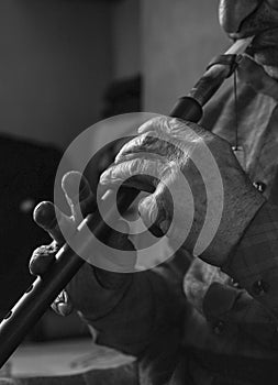 Duduk in the hands of the master