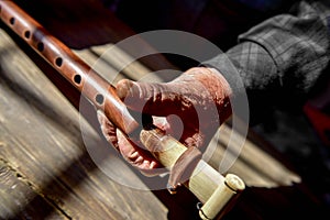 Duduk in the hands of the master