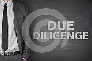 Due diligence on blackboard