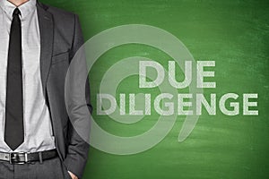 Due diligence on blackboard