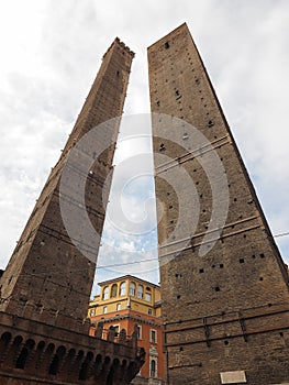 Due torri (Two towers) in Bologna