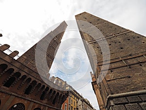 Due torri (Two towers) in Bologna