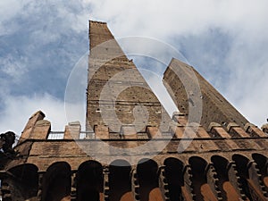 Due torri (Two towers) in Bologna