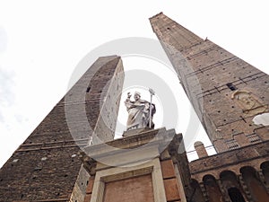 Due torri (Two towers) in Bologna