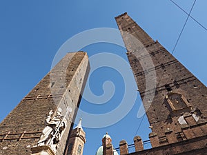 Due torri (Two towers) in Bologna