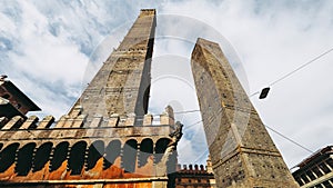 Due torri (Two towers) in Bologna