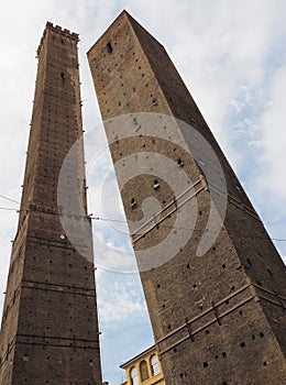 Due torri (Two towers) in Bologna