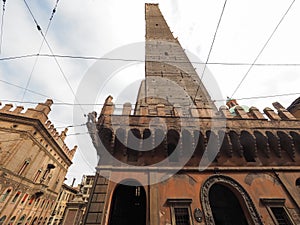 Due torri (Two towers) in Bologna photo