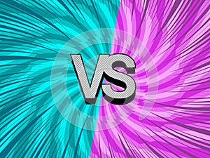 Duel and fight comic background