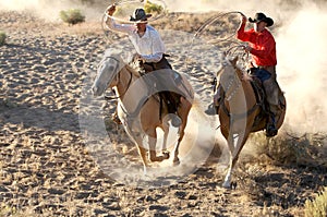 Dueling Cowboys photo