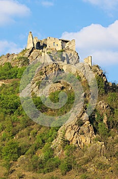 Duernstein castle ruin
