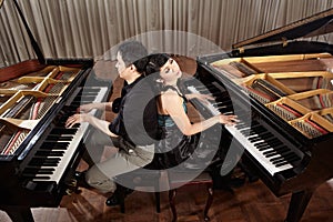 Duet with pianos