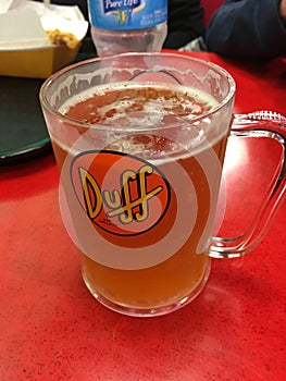 Duff beer fresh in