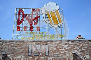 Duff beer sign