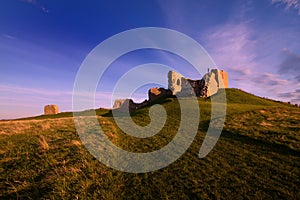 Duffus Castle, Elgin, Moray, Scotland