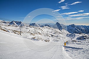 Dufourspitze landscape from Gressoney