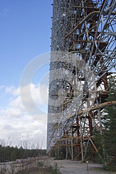 Duga is a Soviet over-the-horizon radar station for an early detection system for ICBM launches