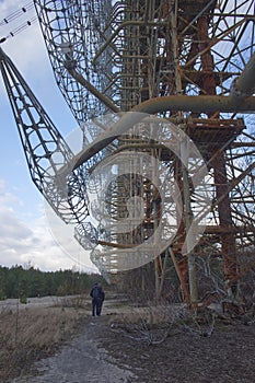 Duga is a Soviet over-the-horizon radar station for an early detection system for ICBM launches