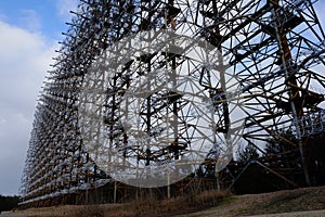 Duga is a Soviet over-the-horizon radar station for an early detection system for ICBM launches