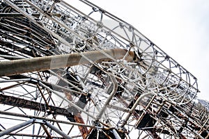 Duga was a Soviet over-the-horizon OTH radar system  . Military antenna in Chernobyl