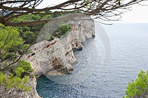 Dugi Otok Cliffs, Telascica Nature Park, Croatia