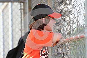 In the dugout