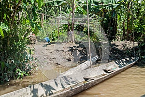 Dugout canoe photo