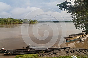 Dugout canoe photo