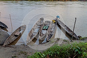 Dugout canoe photo