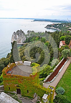 Duino Castle near Trieste, Italy