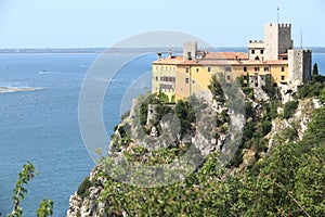 Duino castle in northern Italy photo