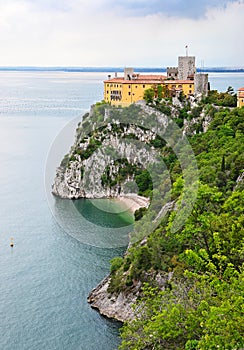 Duino Castle on the rock, Trieste, Italy