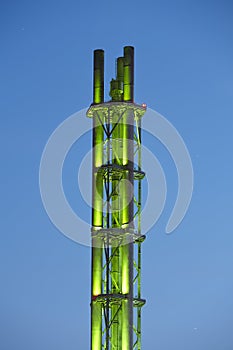 Duisburg (Germany) - Tower of municipal utilities