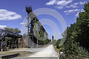 The Duisburg Landscape Park is an example of monuments of industrial culture in the Ruhr area, and their open access to the public photo