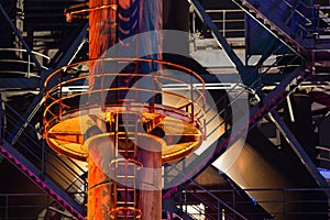 Duisburg night shot Landschaftspark