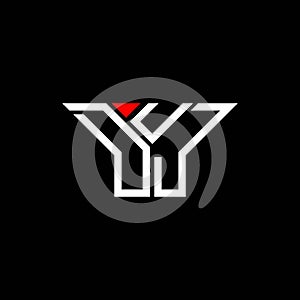 DUJ letter logo creative design with vector graphic, DUJ