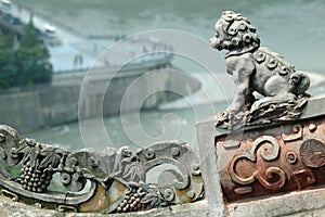 Dujiangyan Dam,Sichuan,china.