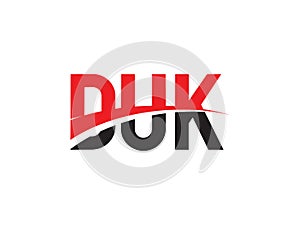 DUK Letter Initial Logo Design Vector Illustration photo