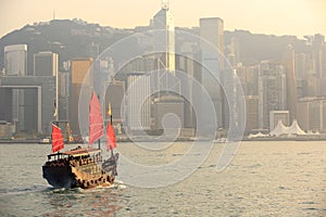 Duk Ling Ride, Hong Kong harbour photo