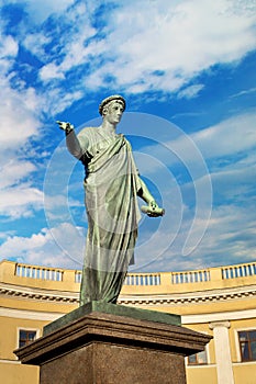 Duke Richelieu monument in Odessa Ukraine