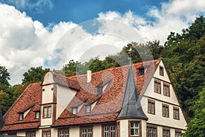Duke`s hunting lodge, the Lutheran theological seminary school with boarding facilities, at cloisterMaulbronn
