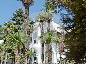 Dulber Palace. Building in Oriental style was built according to the sketches of Grand Duke Peter Romanov