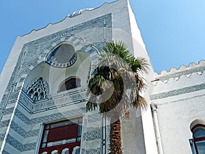 Dulber Palace. Building in Oriental style was built according to the sketches of Grand Duke Peter Romanov